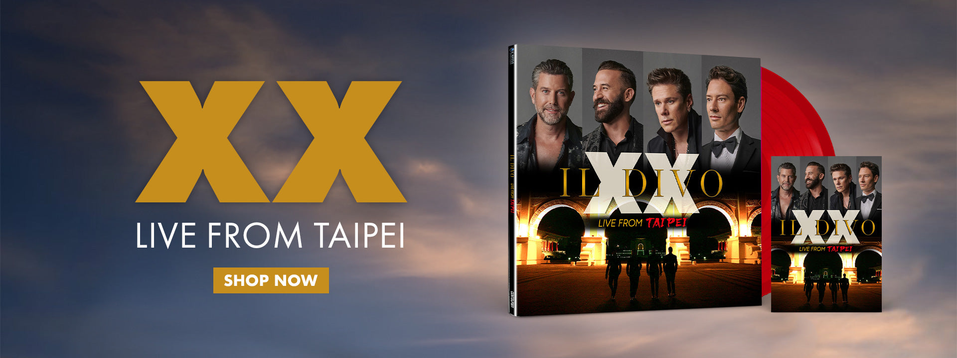 XX Live from Taipei. Shop now.