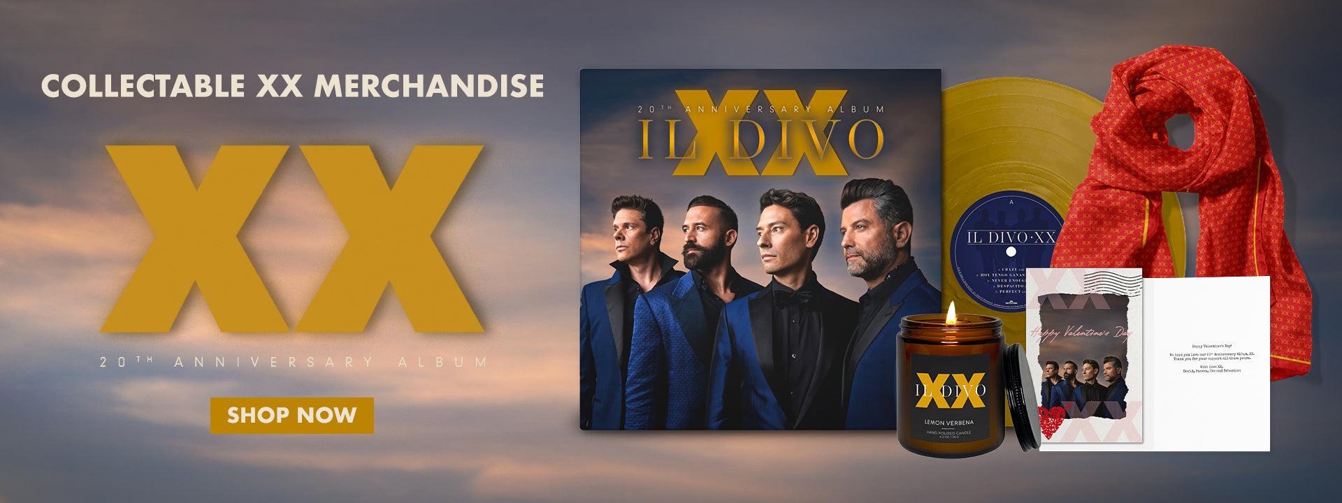 Collectible XX merchandise. Shop now.