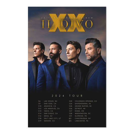 XX US Tour 2024 Poster