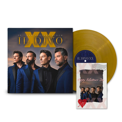 XX Gold Vinyl + Signed Valentine's Card XX Gold Vinyl + Signed Valentine's Card