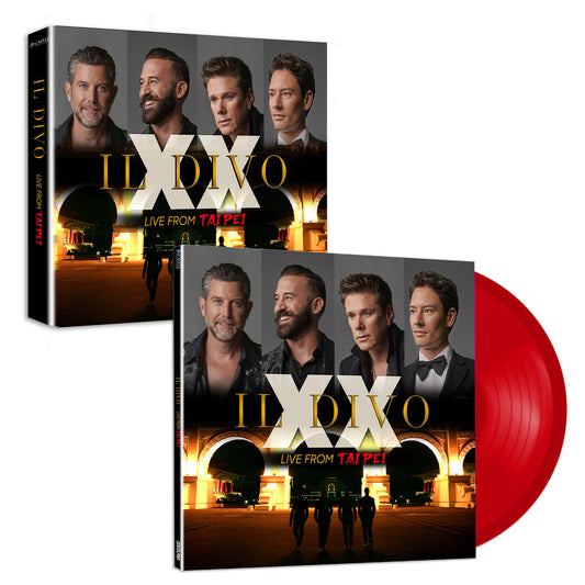 XX Live From Taipei Vinyl Red + XX Live from Taipei (DVD)